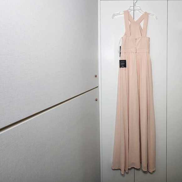 Lulus Air of Romance Peach Maxi Dress Size XS - Picture 5 of 8